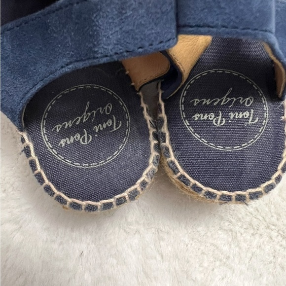 Toni Pons Espadrille In Denim Blue Size 36 US 6 - Picture 10 of 11